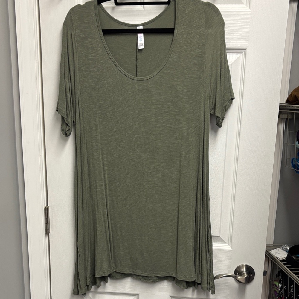 Lularoe Olive Green Women's Top